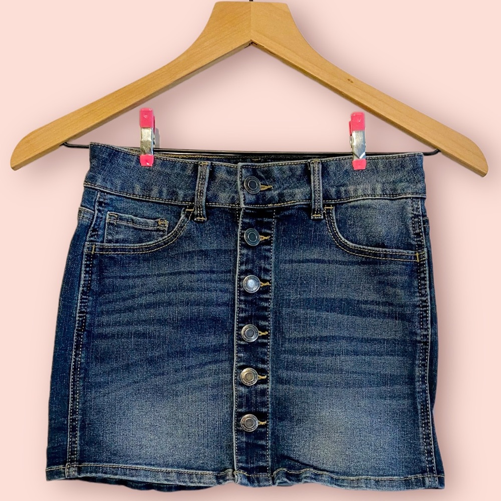 SO Jean Skirt- Girls